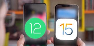 Android 12 vs iOS 15