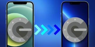 transfer google authenticator from iphone to iphone