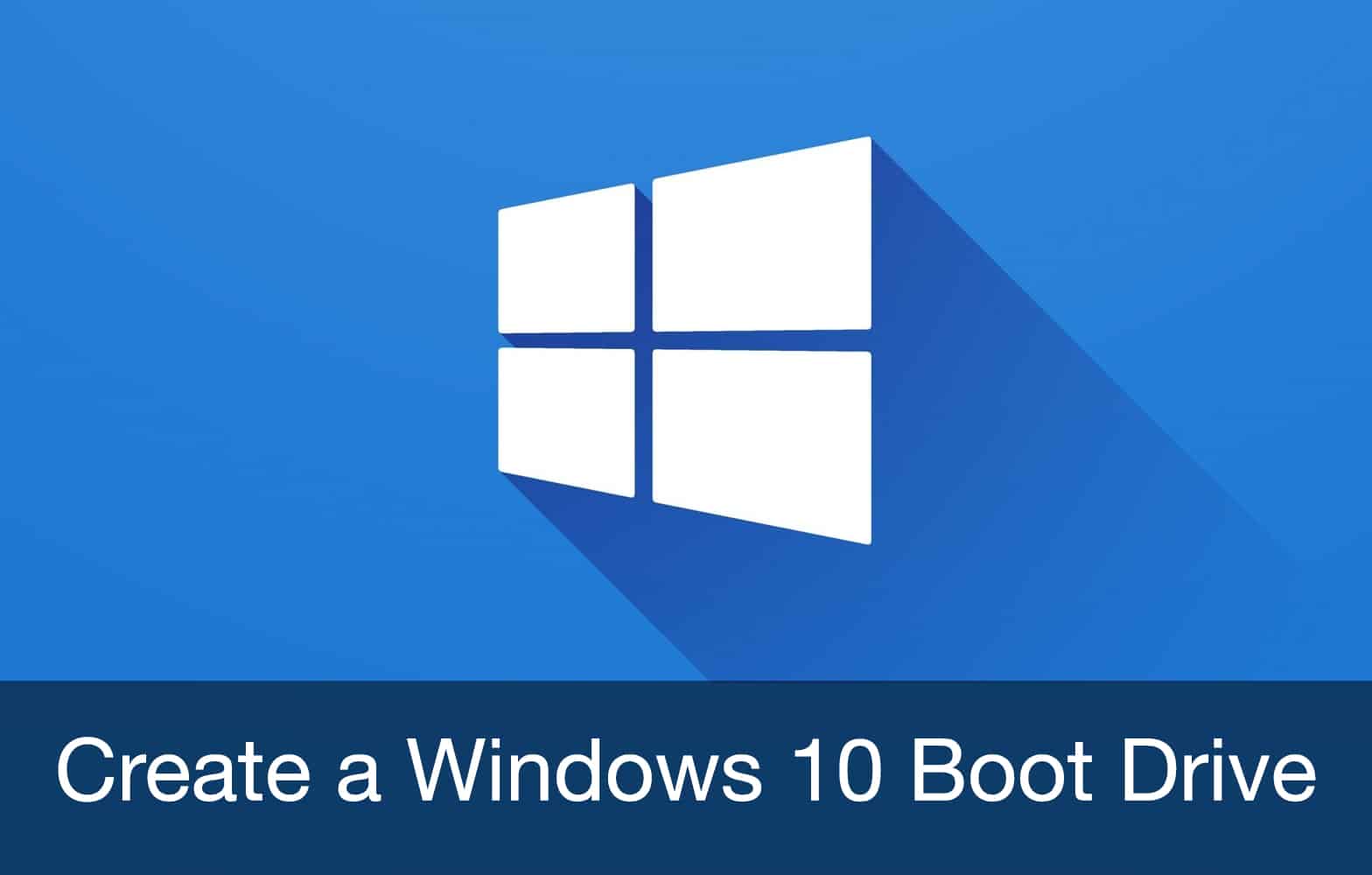 create a windows 10 bootable usb with rufus