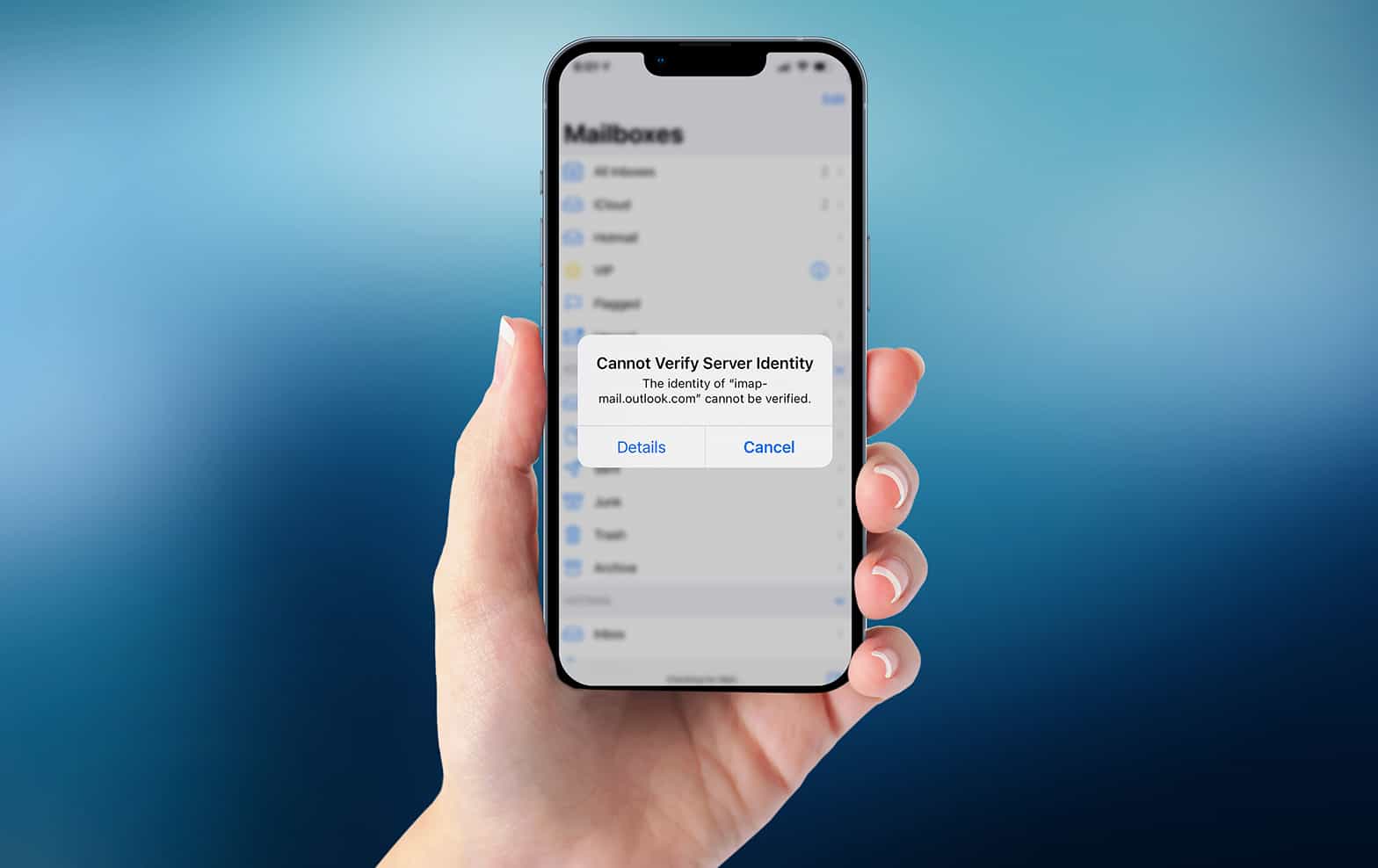 Fix Cannot Verify Server Identity Error On IPhone IPad