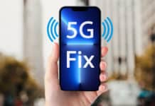 5g not working on iphone 13