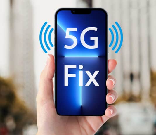 5g not working on iphone 13