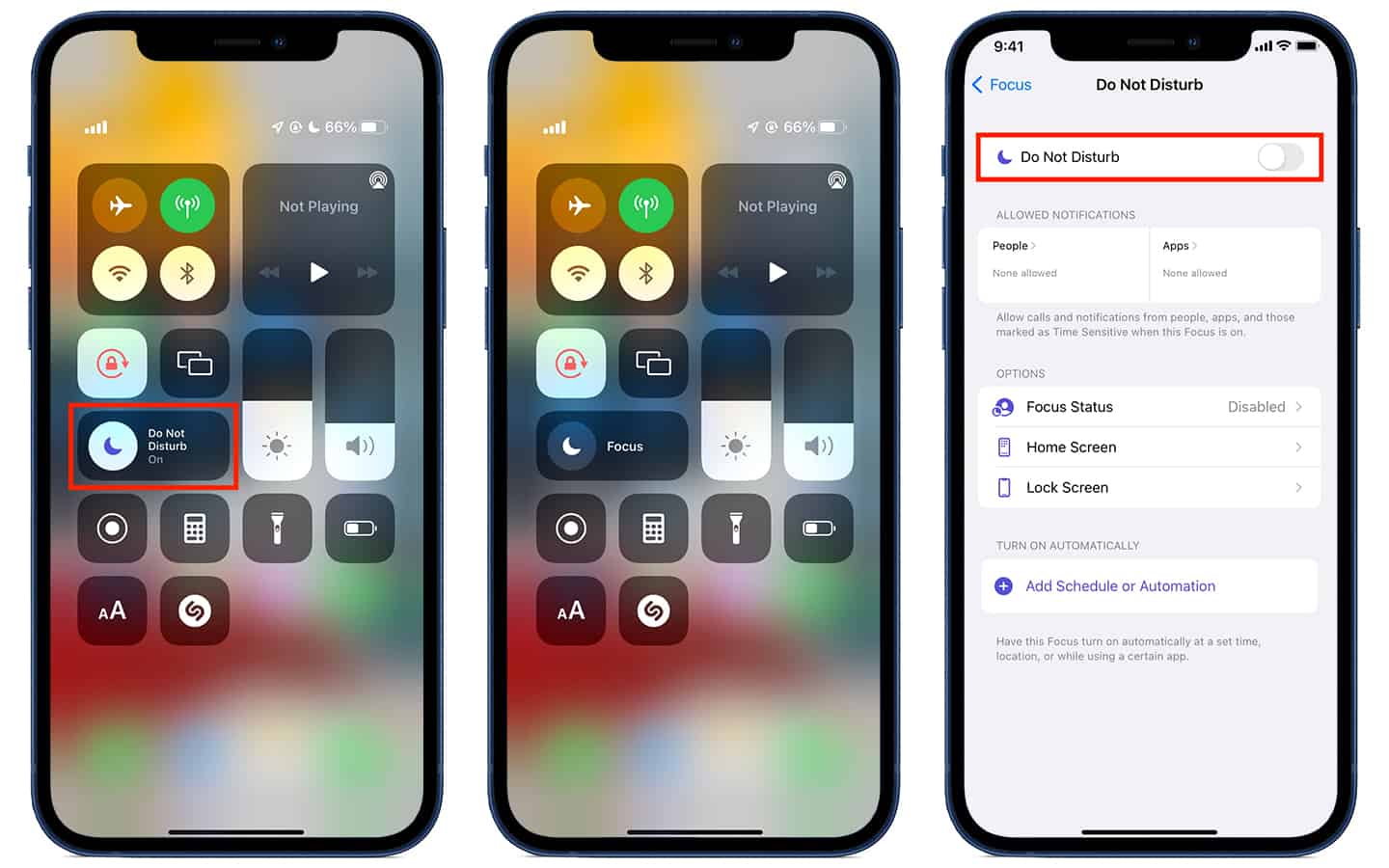 enable iphone notifications